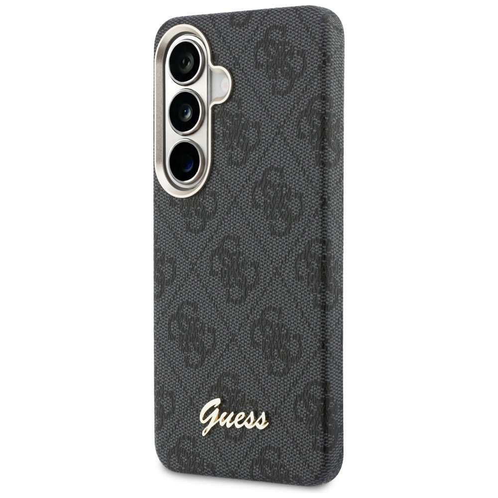 Guess 4G Script MagSafe Case for Samsung Galaxy S26 - Black_1