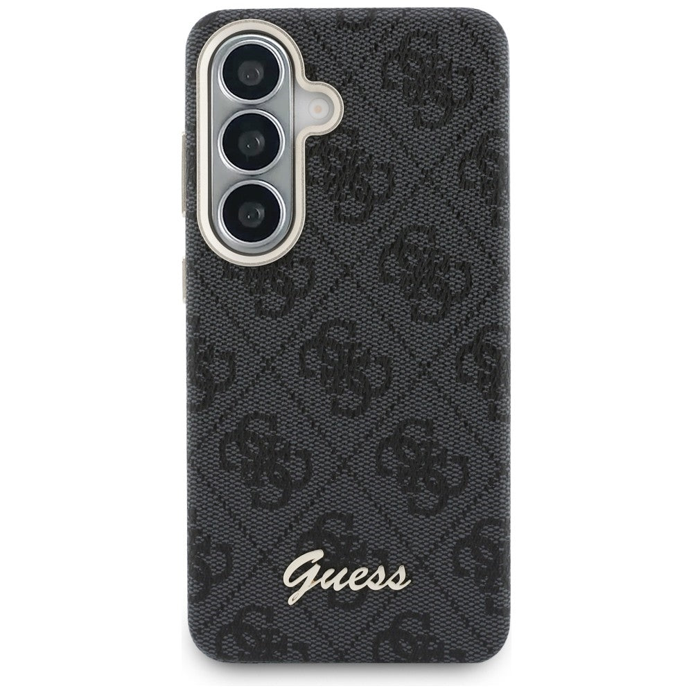 Guess 4G Script MagSafe Case for Samsung Galaxy S26 - Black_2