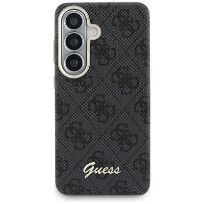 Guess 4G Script MagSafe Case for Samsung Galaxy S26 - Black_2