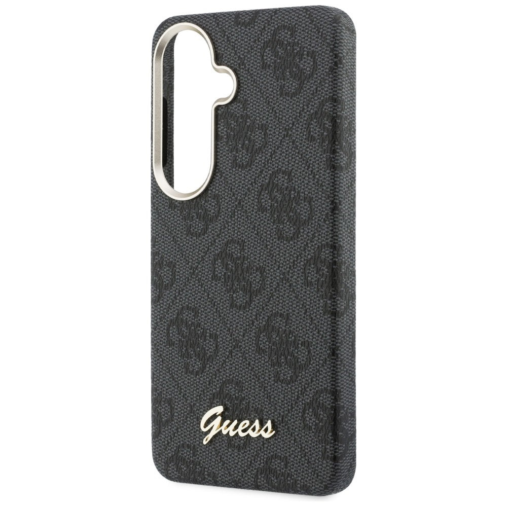 Guess 4G Script MagSafe Case for Samsung Galaxy S26 - Black_5