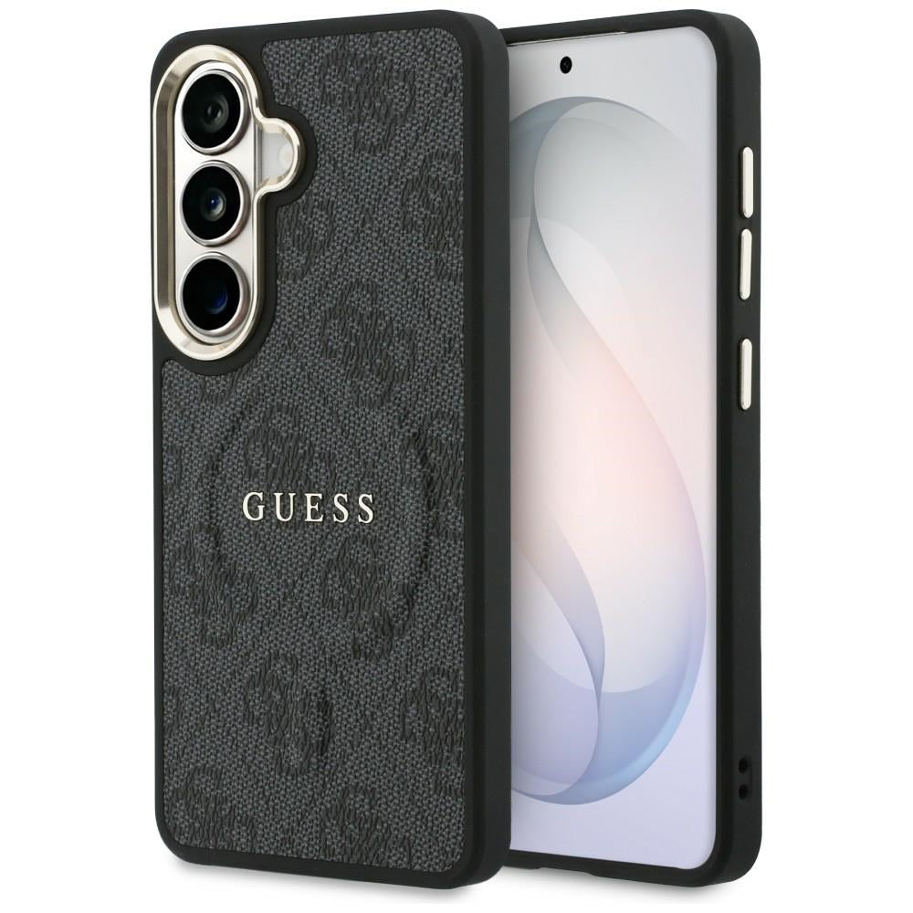 Guess 4G Embossed Ring MagSafe case for Samsung Galaxy S26 - black_0