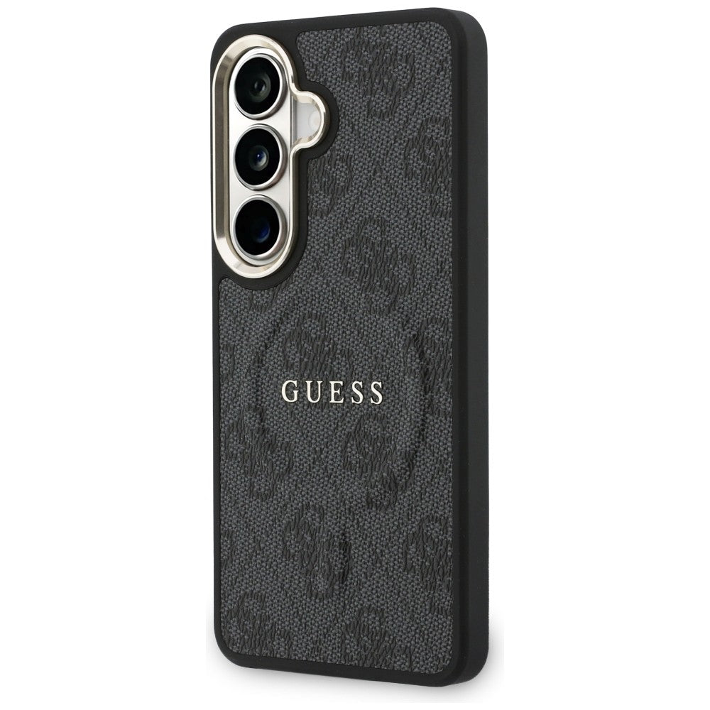 Guess 4G Embossed Ring MagSafe case for Samsung Galaxy S26 - black_1