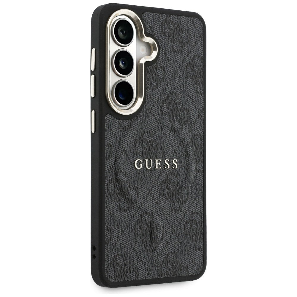 Guess 4G Embossed Ring MagSafe case for Samsung Galaxy S26 - black_3