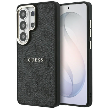 Guess 4G Embossed Ring MagSafe case for Samsung Galaxy S26 Ultra - black_0