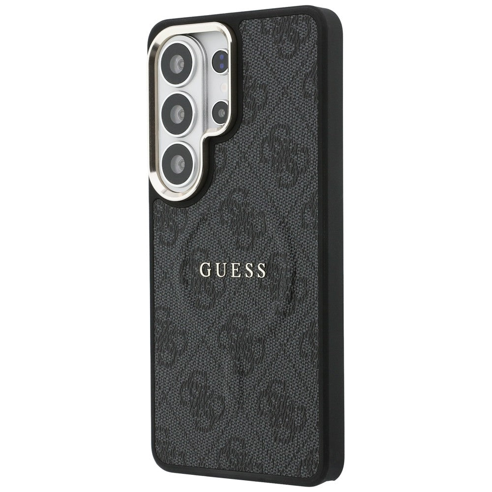 Guess 4G Embossed Ring MagSafe case for Samsung Galaxy S26 Ultra - black_1