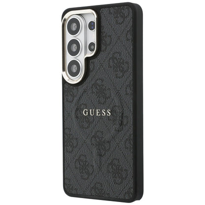 Guess 4G Embossed Ring MagSafe case for Samsung Galaxy S26 Ultra - black_1