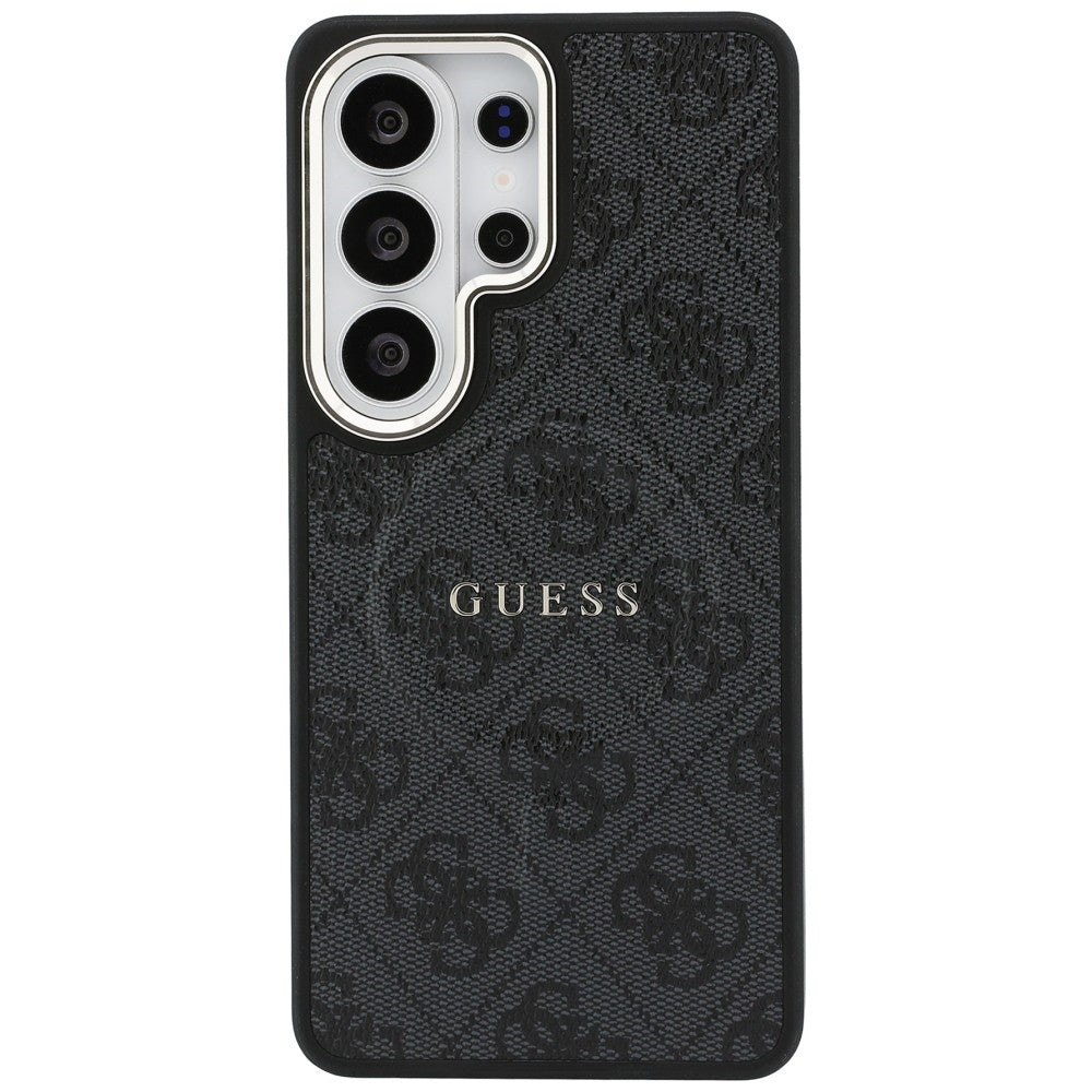 Guess 4G Embossed Ring MagSafe case for Samsung Galaxy S26 Ultra - black_2