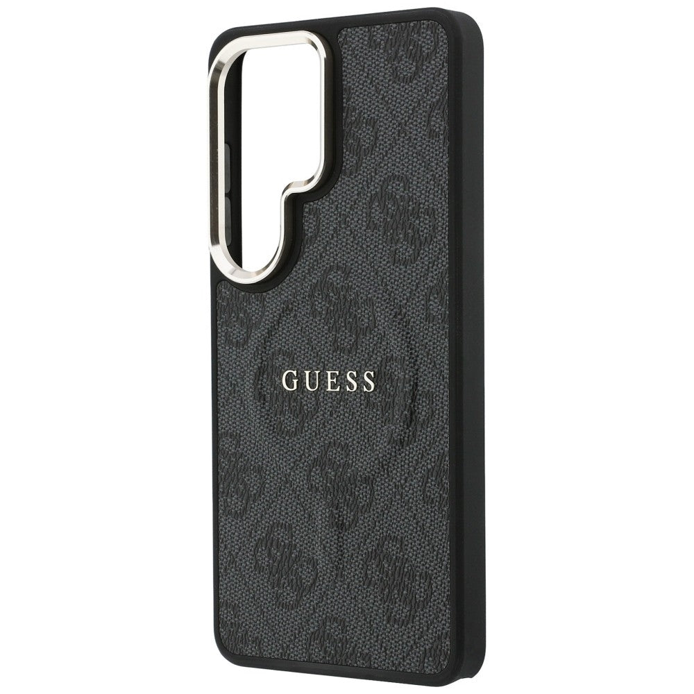 Guess 4G Embossed Ring MagSafe case for Samsung Galaxy S26 Ultra - black_5
