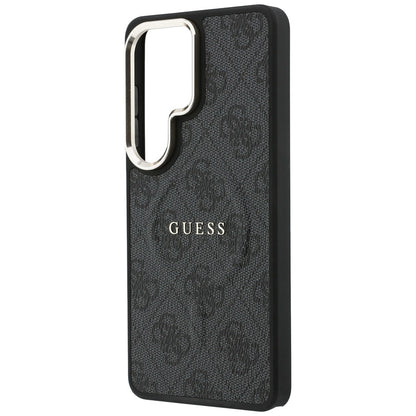 Guess 4G Embossed Ring MagSafe case for Samsung Galaxy S26 Ultra - black_5