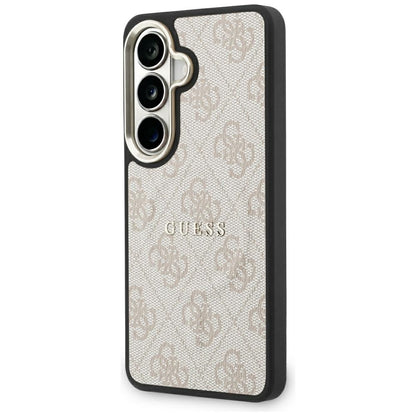 Guess 4G Embossed Ring MagSafe Case for Samsung Galaxy S26 - Pink_1