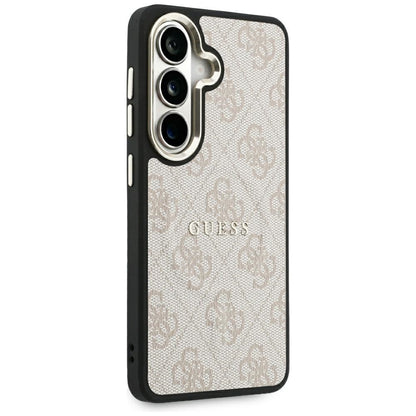 Guess 4G Embossed Ring MagSafe Case for Samsung Galaxy S26 - Pink_3