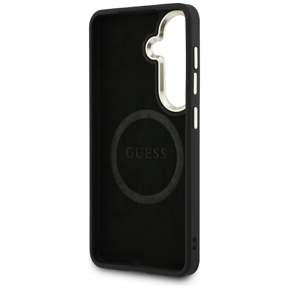 Guess 4G Embossed Ring MagSafe Case for Samsung Galaxy S26 - Pink_6