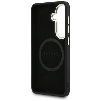 Guess 4G Embossed Ring MagSafe Case for Samsung Galaxy S26 - Pink_6