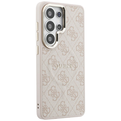 Guess 4G Embossed Ring MagSafe Case for Samsung Galaxy S26 Ultra - Pink_3