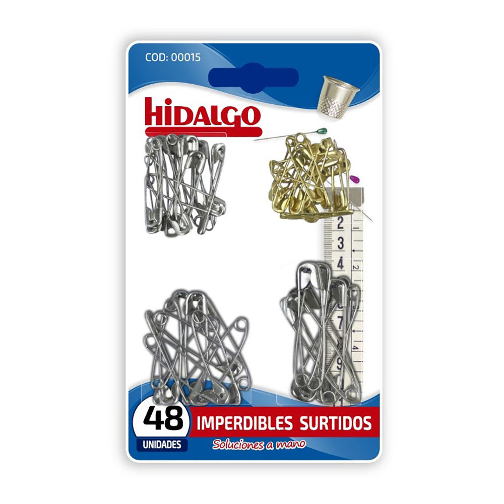BlÃ­ster 48 alfinetes sortido hidalgo_0
