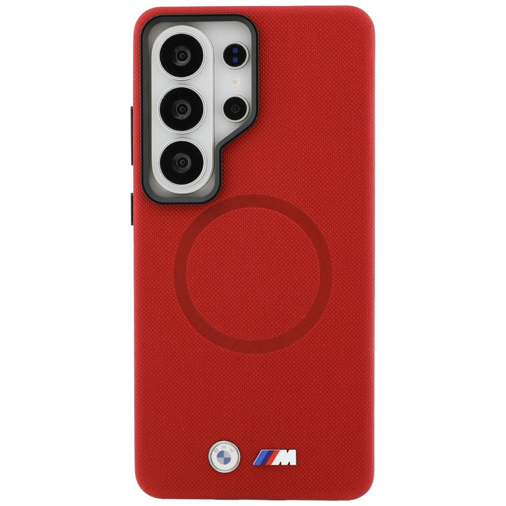 Etui BMW M Metal Logo MagSafe na Samsung Galaxy S26 Ultra - czerwone_2