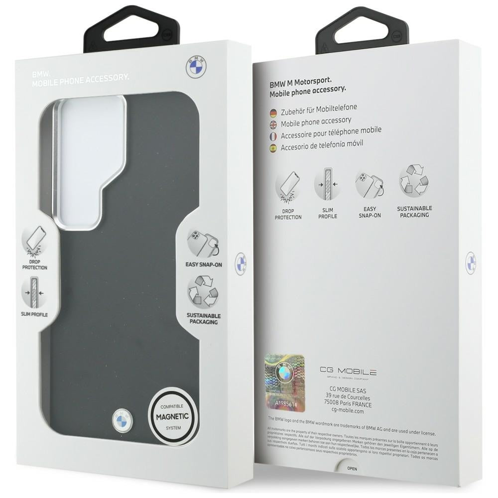 Etui BMW Sign Metal Logo MagSafe na Samsung Galaxy S26 Ultra - czarne_7