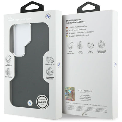 Etui BMW Sign Metal Logo MagSafe na Samsung Galaxy S26 Ultra - czarne_7