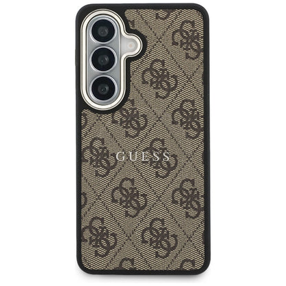 Etui Guess 4G Embossed Ring MagSafe na Samsung Galaxy S26 - brązowe_2