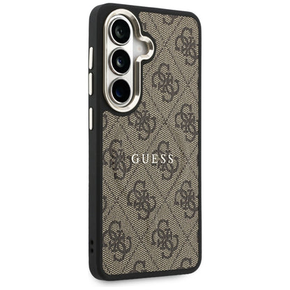 Etui Guess 4G Embossed Ring MagSafe na Samsung Galaxy S26 - brązowe_3