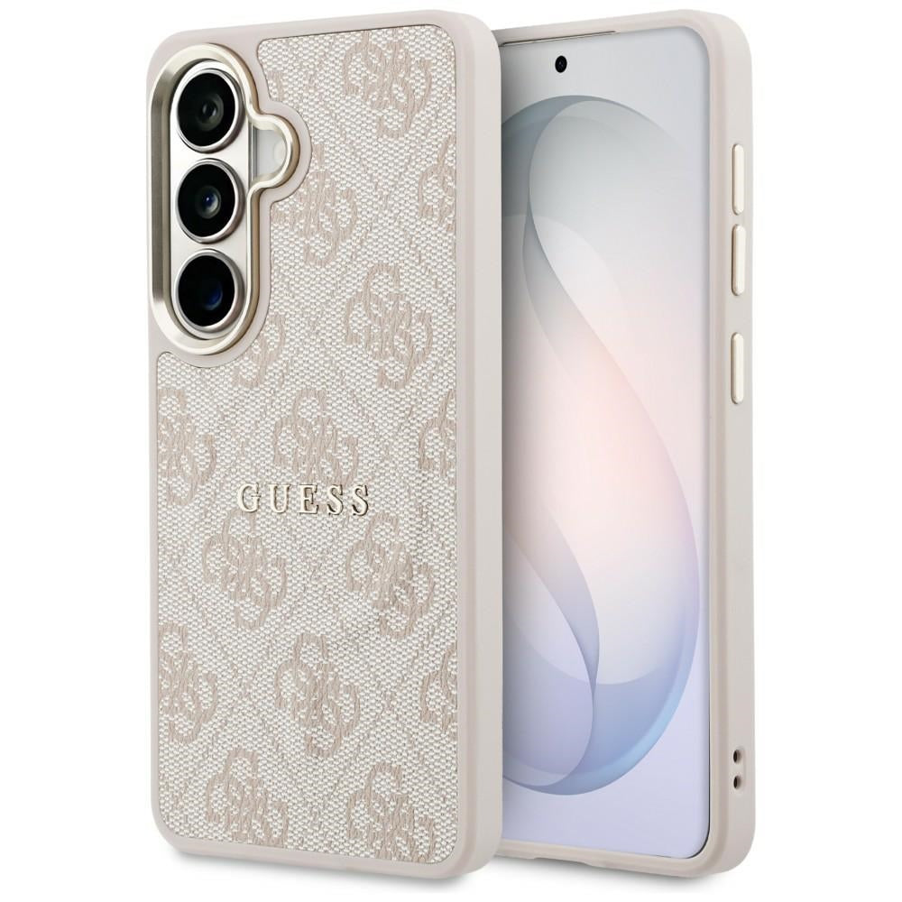 Guess 4G Embossed Ring MagSafe Case for Samsung Galaxy S26+ - pink_0