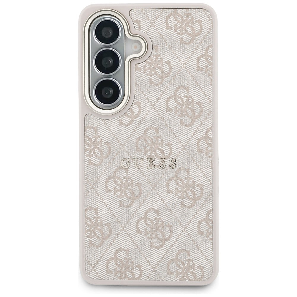 Guess 4G Embossed Ring MagSafe Case for Samsung Galaxy S26+ - pink_2