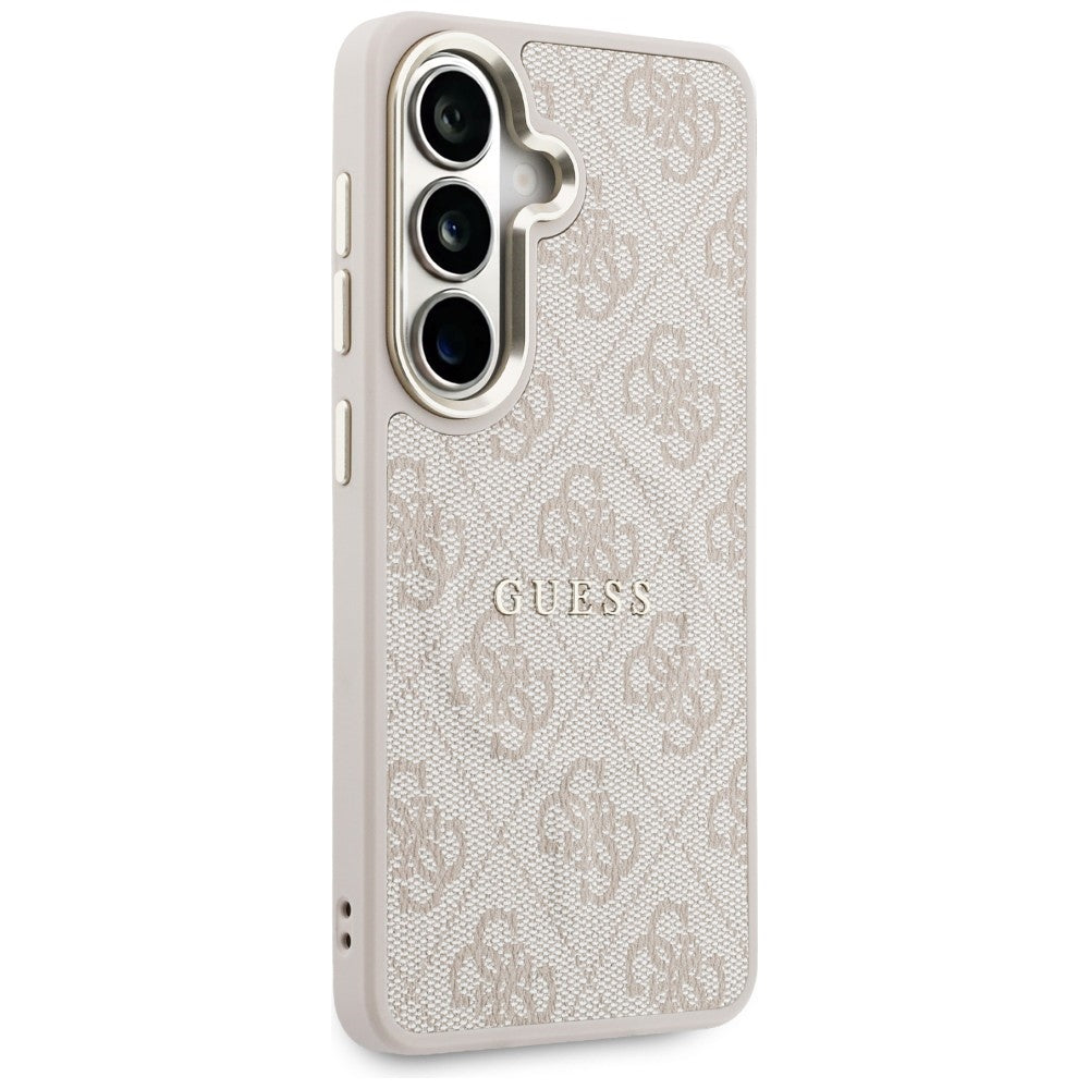 Guess 4G Embossed Ring MagSafe Case for Samsung Galaxy S26+ - pink_3