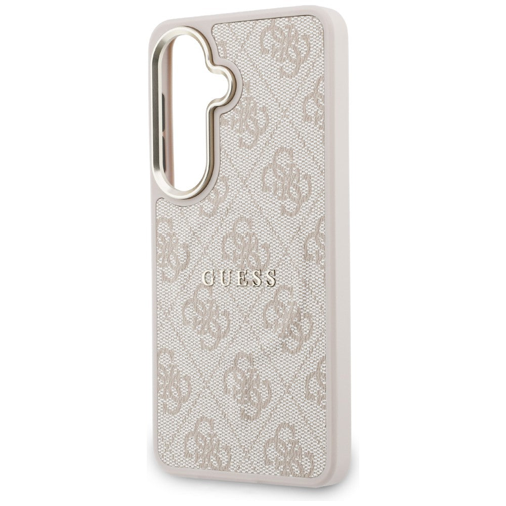 Guess 4G Embossed Ring MagSafe Case for Samsung Galaxy S26+ - pink_5