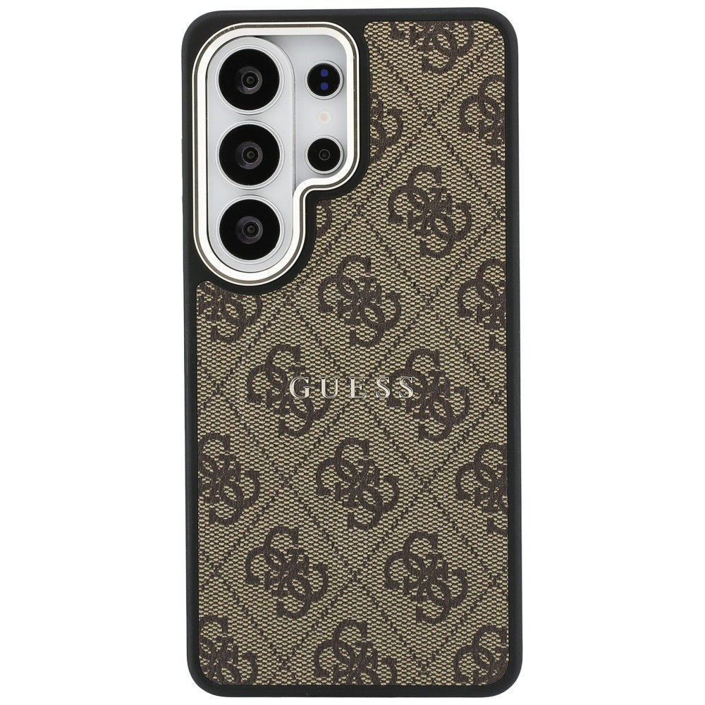 Etui Guess 4G Embossed Ring MagSafe na Samsung Galaxy S26 Ultra - brązowe_2