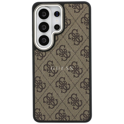 Etui Guess 4G Embossed Ring MagSafe na Samsung Galaxy S26 Ultra - brązowe_2