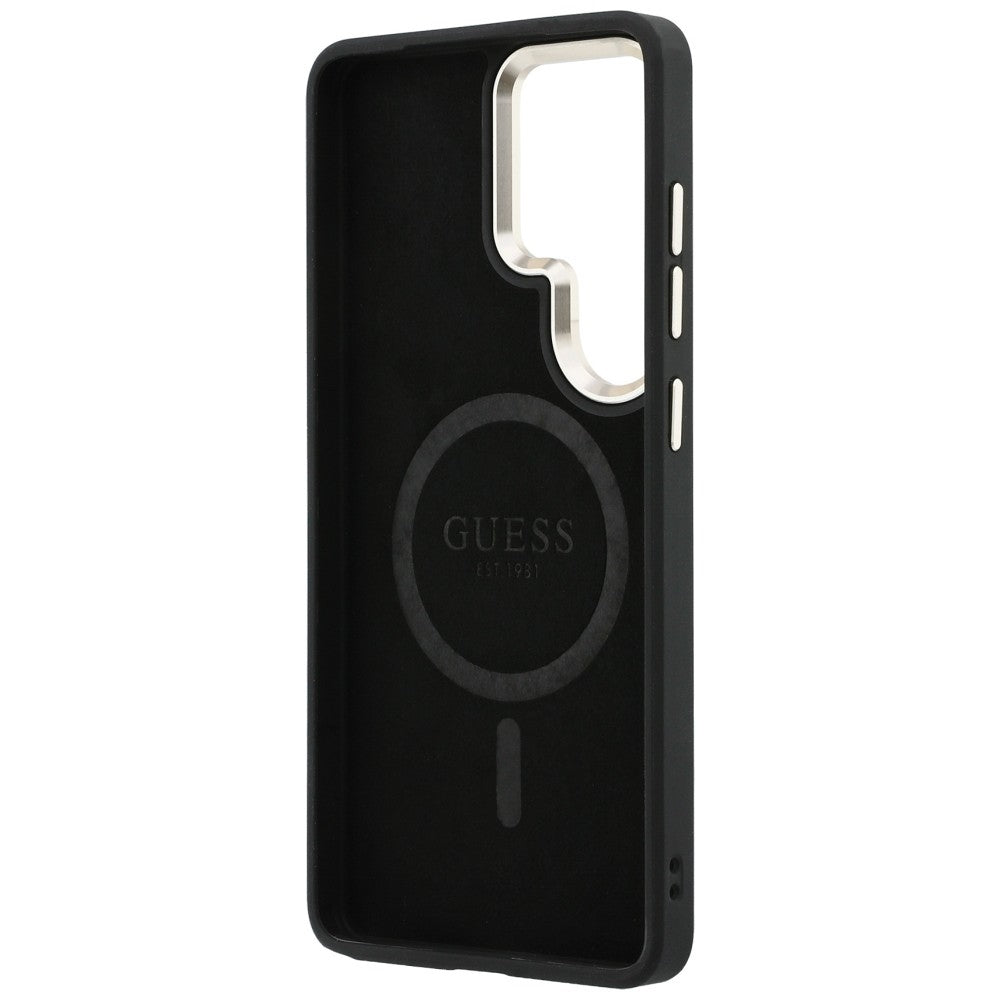 Etui Guess 4G Embossed Ring MagSafe na Samsung Galaxy S26 Ultra - brązowe_6