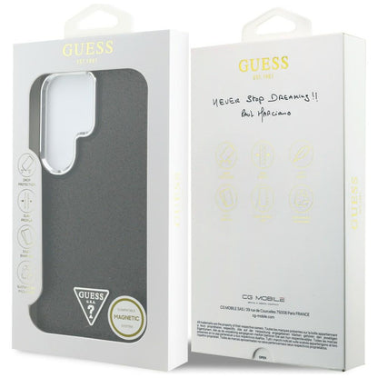 Etui Guess Fixed Glitter Triangle MagSafe na Samsung Galaxy S26 Ultra - czarne_7