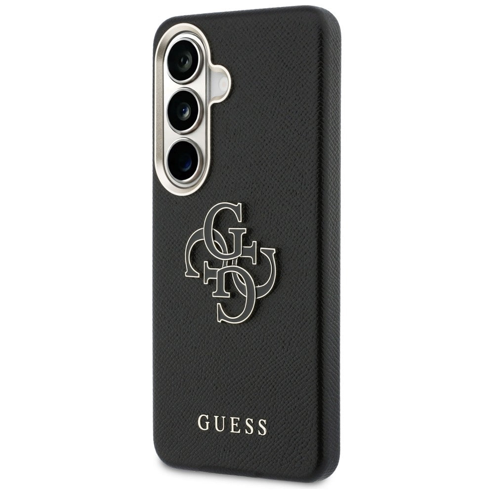 Etui Guess Grained Big 4G Metal Logo na Samsung Galaxy S26 - czarne_1