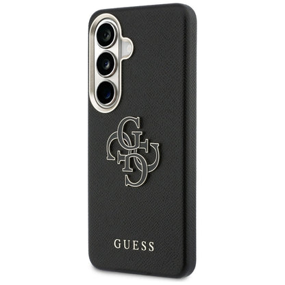 Etui Guess Grained Big 4G Metal Logo na Samsung Galaxy S26 - czarne_1