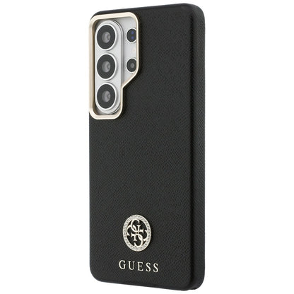 Etui Guess Rhinestone Round Logo MagSafe na Samsung Galaxy S26 Ultra - czarne_1