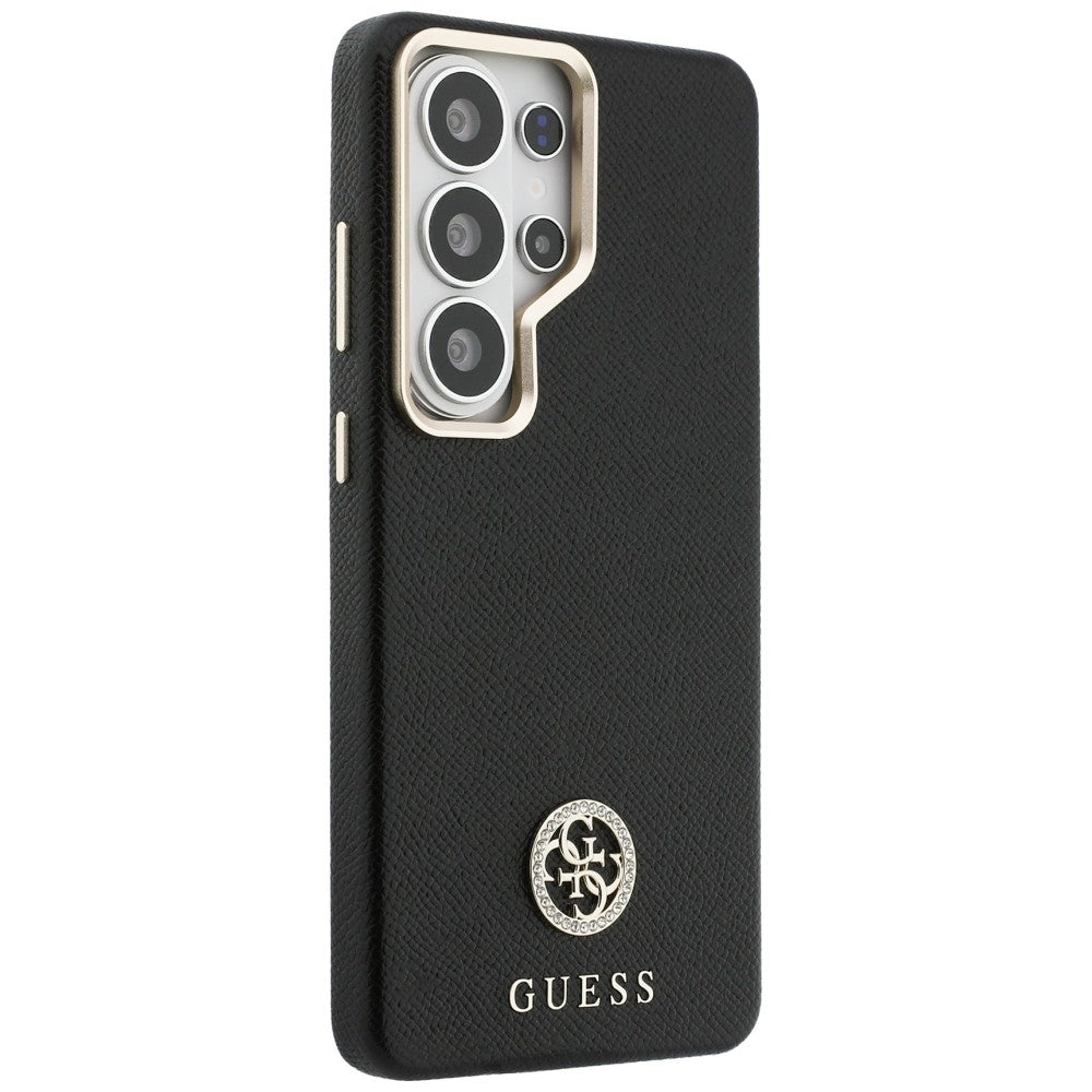 Etui Guess Rhinestone Round Logo MagSafe na Samsung Galaxy S26 Ultra - czarne_3