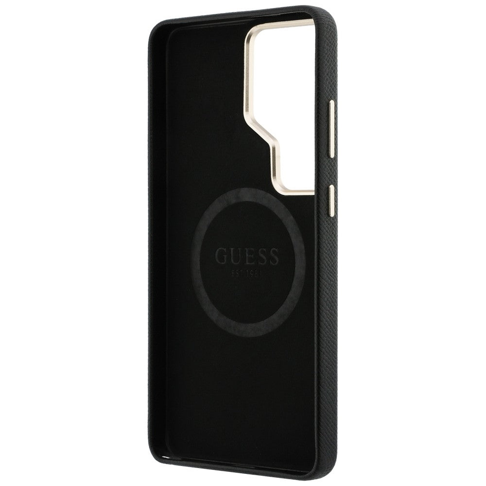 Etui Guess Rhinestone Round Logo MagSafe na Samsung Galaxy S26 Ultra - czarne_6