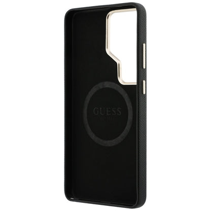 Etui Guess Rhinestone Round Logo MagSafe na Samsung Galaxy S26 Ultra - czarne_6