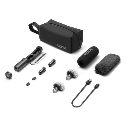 BOYA MAGIC-05 Wireless Microphone 2.4GHz USB-C - Black_1