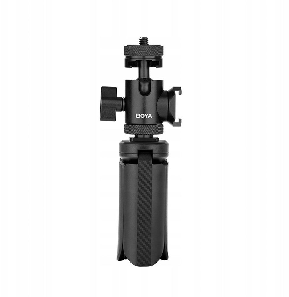 BOYA Desktop Stand 01 1/4" tripod for microphone and camera - black_0