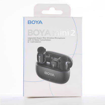 BOYA mini 2-01 wireless microphones 2.4GHz USB-C - black_18