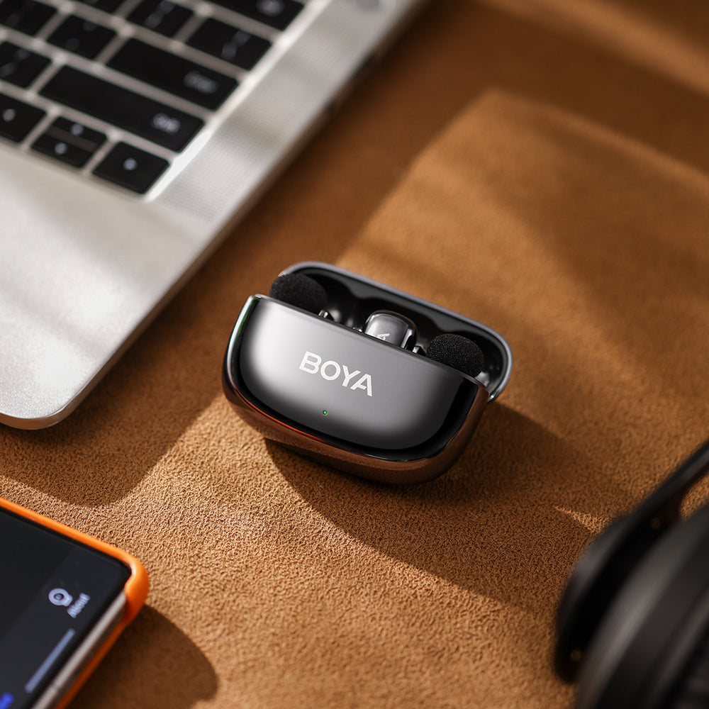 BOYA mini 2-02 wireless microphones 2.4GHz USB-C - black_27