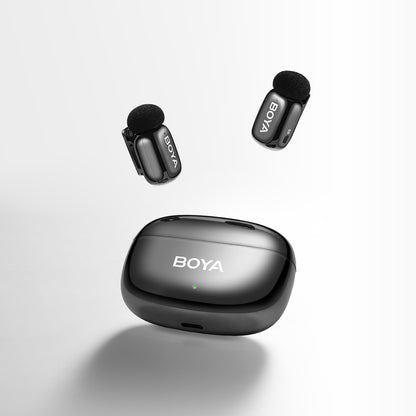 BOYA mini 2-02 wireless microphones 2.4GHz USB-C - black_29