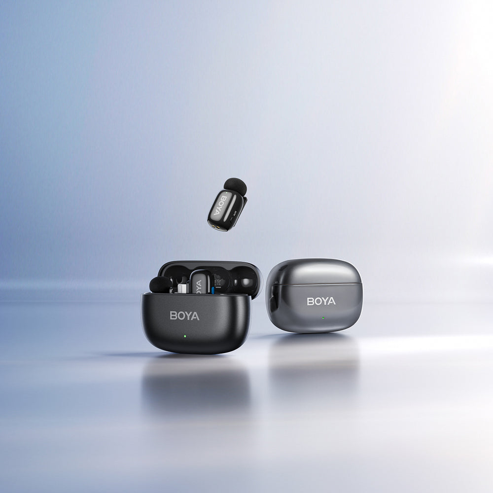 BOYA mini 2-02 wireless microphones 2.4GHz USB-C - black_34