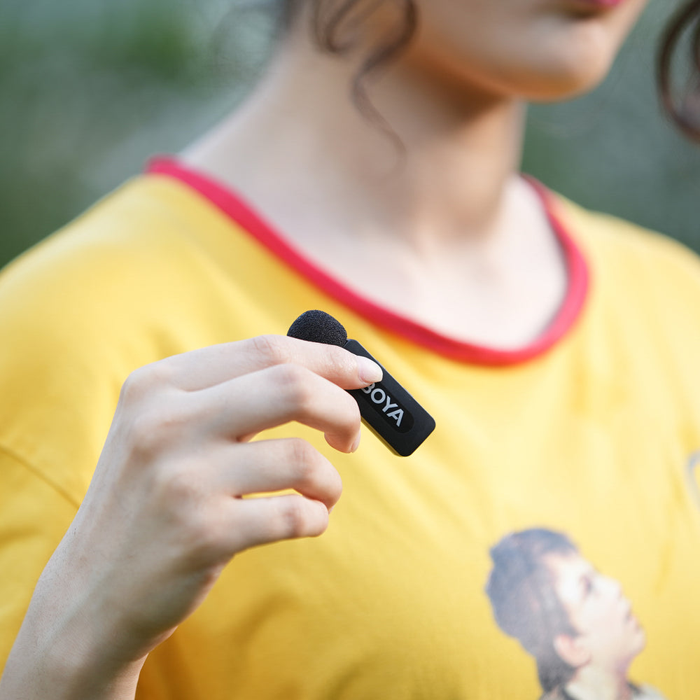BOYA BY-V10 V2.0 Wireless Microphone 2.4GHz - Black_9
