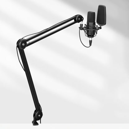 BOYA BY-BA20 adjustable desk microphone arm with shock absorption - black_1