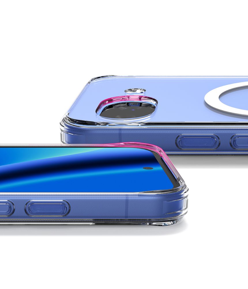 Ringke Fusion Magnetic MagSafe Case for Google Pixel 10A - Clear_4