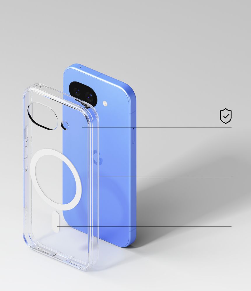 Ringke Fusion Magnetic MagSafe Case for Google Pixel 10A - Clear_6