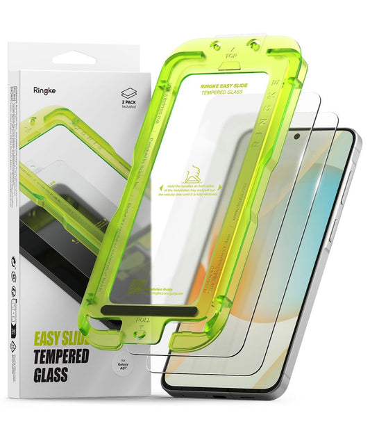 Ringke Easy Slide 2-pack Tempered Glass for Samsung Galaxy A57 5G_0