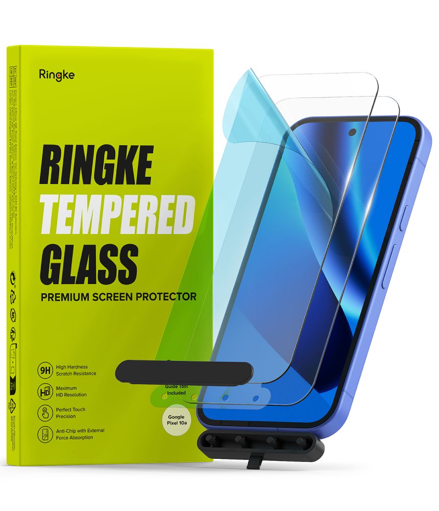 Ringke Tempered Glass 2-Pack for Google Pixel 10A_0